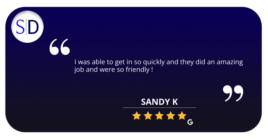 Five-Star Review from sandy K